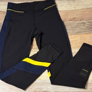 Lululemon Break New Ground Crop *lululemon x Roksanda Black /  Navy / Yellow 8